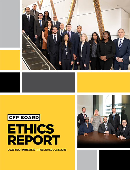 Ethics Report 2022 Year In Review | CFP Board